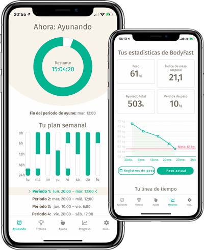 BodyFast para ayunar