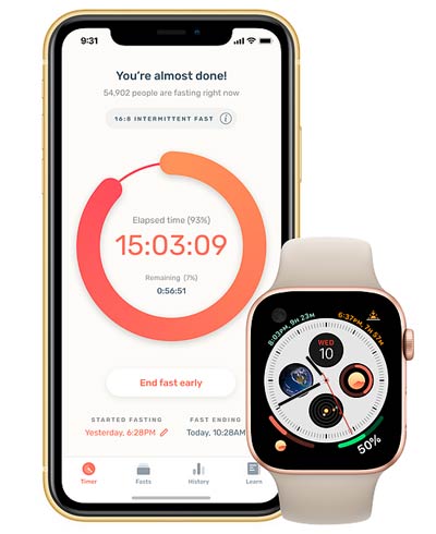 Zero fasting tracker app